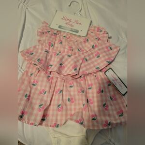 Little Lass Baby Dress And Hat
